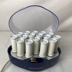 Vintage 1990s Remington Hair Hot Rollers Smart Setter H-1048 Curler Clips Salon
